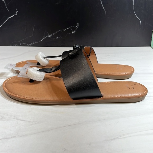 A New Day Amelia Sandal Black/Brown sz 11 - Picture 2 of 8